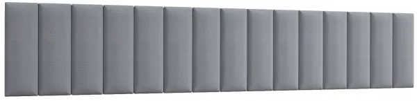 Čalúnený nástenný panel QUADRATTA 20x60 cm - viac farieb Farba: Ružová
