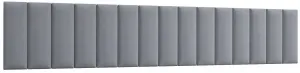 Čalúnený nástenný panel QUADRATTA 20x60 cm - viac farieb Farba: Ružová