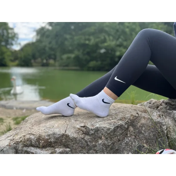Ponožky NIKE 3 PACK - Nike Everyday Cushion Ankle white