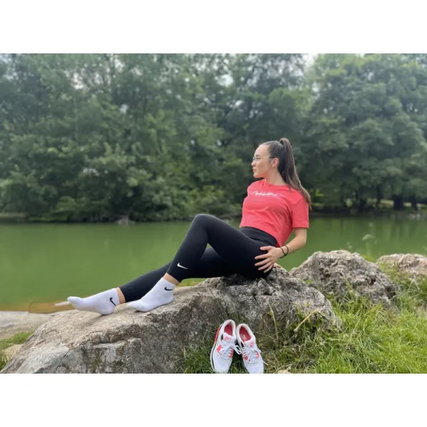 Ponožky NIKE 3 PACK - Nike Everyday Cushion Ankle white
