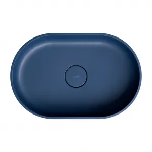 OMNIRES - OVO M+ umývadlo na dosku, 55 x 36 cm midnight blue /MB/ OVOUNMB