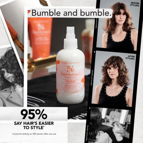 Bumble and bumble Hairdresser's Invisible Oil Heat/UV Protective Primer prípravný sprej pre dokonalý vzhľad vlasov 250 ml
