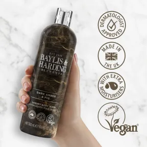 Baylis & Harding Elements Dark Amber & Fig luxusný sprchový gél 500 ml