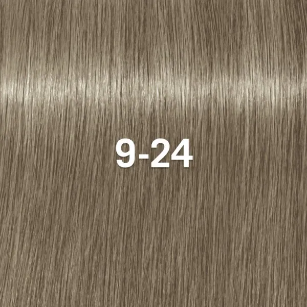 Schwarzkopf Professional IGORA Vibrance demipermanentná farba na vlasy odtieň 9-24 Extra Light Blonde Ash Beige 60 ml