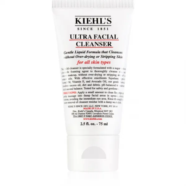 Kiehl's Ultra Facial Cleanser jemný čistiaci gél pre všetky typy pleti 75 ml