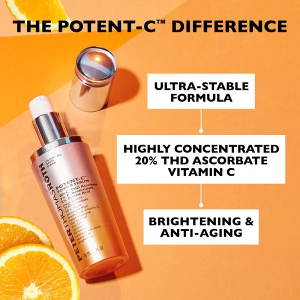 Peter Thomas Roth Potent-C Power Serum rozjasňujúce protivráskové sérum 30 ml