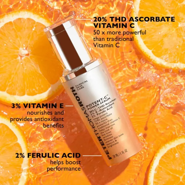 Peter Thomas Roth Potent-C Power Serum rozjasňujúce protivráskové sérum 30 ml