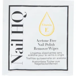 Nail HQ Acetone Free obrúsky na odstránenie gelového laku bez acetónu 10 ks