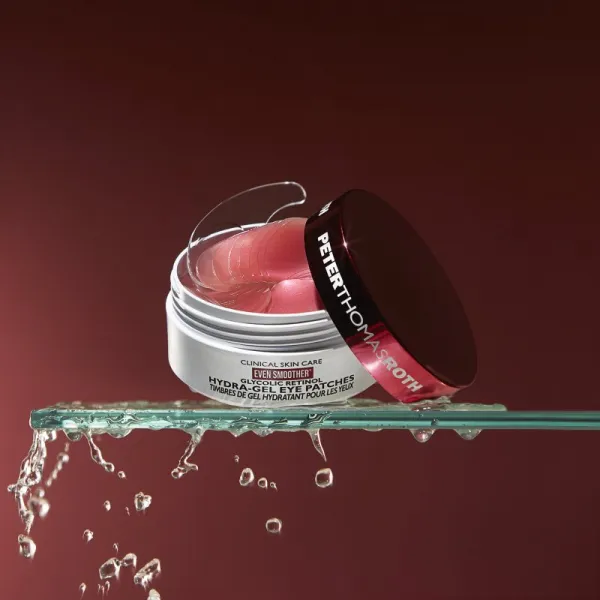 Peter Thomas Roth EVEN SMOOTHER™ Glycolic Retinol Hydra-Gel Eye Patches hydratačné gélové vankúšiky na očné okolie 60 ks
