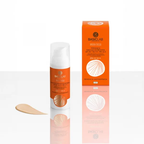 BasicLab Dermocosmetics Protecticus tónovaná emulzia SPF 50+ 50 ml