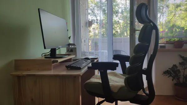 MERCURY Ergonomická kancelárska stolička SPINE zelená, s opierkou hlavy