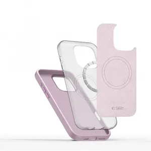 Tech-Protect Silicone Pure MagSafe kryt na iPhone 16 Pro Max, ružový