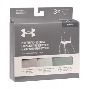3PACK dámské tangá Under Armour viacfarebné (1383893 009) M