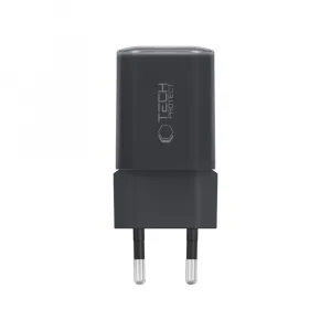 TECH-PROTECT NCM33W Sieťová nabíjačka 1x USB-C 1x USB-A čierna