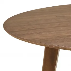 Actona Jídelní kulatý stůl Roxby 140 cm ořech