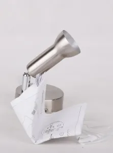 Nástenná lampa 1X40W E14 Saténový nikel ARC