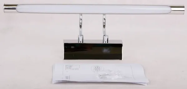 Chrómová LED 5W kúpeľňová nástenná lampa nad zrkadlo Linea