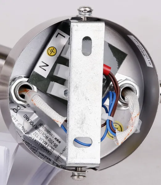 Nástenná lampa 3X40W E14 saténový nikel ARC