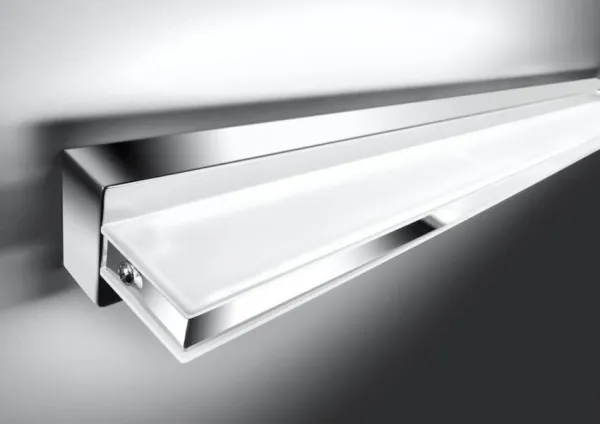 Kúpeľňová LED svietiaca páska chrómová oceľ 12W 60cm Sumo