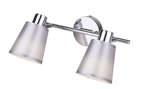 Nástenná lampa 2X40W E14 chróm PIN