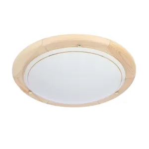 Stropné svietidlo plafón 2X60W E27 borovica STANDARD