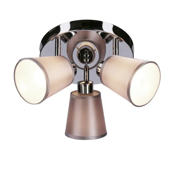 Stropné svietidlo 3X40W E14 chróm PIN