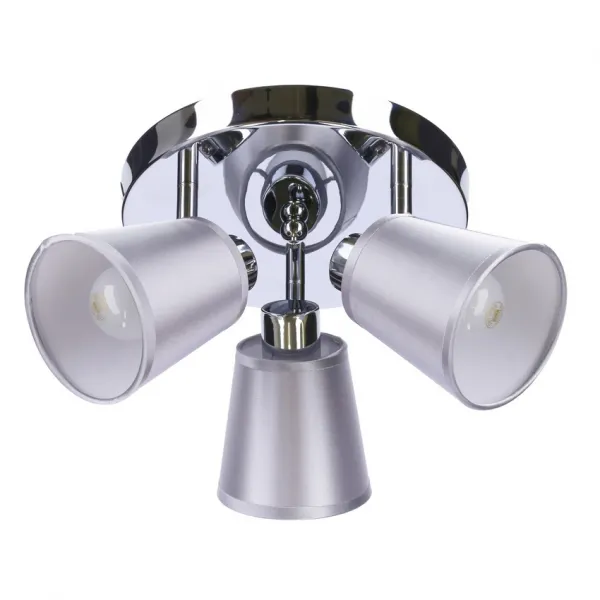 Stropné svietidlo 3X40W E14 chróm PIN