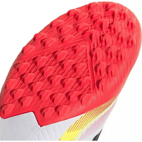 Chlapčenské futbalové kopačky turfy ADIDAS F50 League Jr TF cloud white core black solar yellow