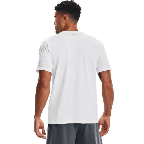 Pánske tričko s krátkym rukávom UNDER ARMOUR UA TEAM ISSUE WORDMARK SS-WHT
