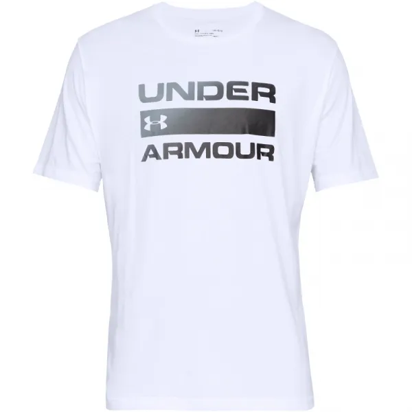 Pánske tričko s krátkym rukávom UNDER ARMOUR UA TEAM ISSUE WORDMARK SS-WHT