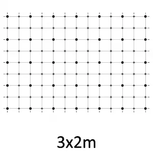 Zelená stena - lanková sieť 3x2 NX