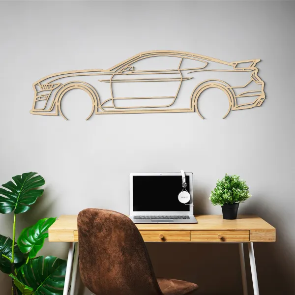 Drevený obraz auta - Shelby GT500