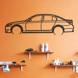 Obraz siluety auta - BMW E60 M5