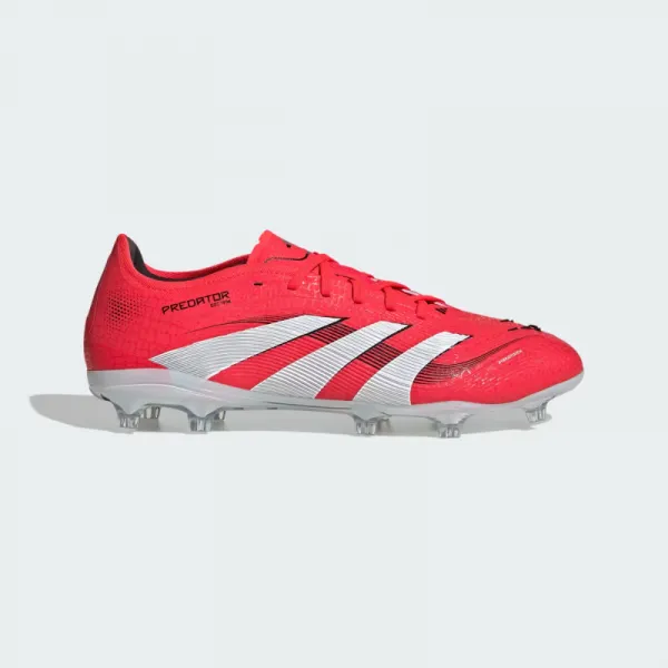 Pánske futbalové kopačky outdoorové ADIDAS Predator Pro M FG lucid red cloud white core black