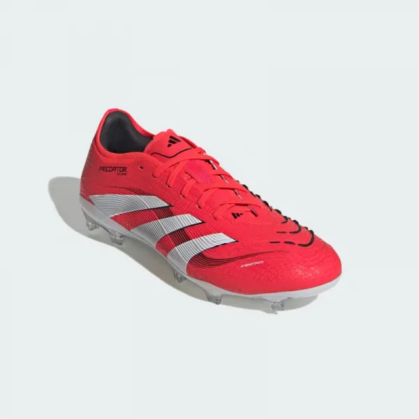 Pánske futbalové kopačky outdoorové ADIDAS Predator Pro M FG lucid red cloud white core black
