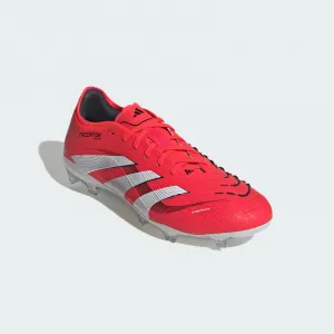 Pánske futbalové kopačky outdoorové ADIDAS Predator Pro M FG lucid red cloud white core black