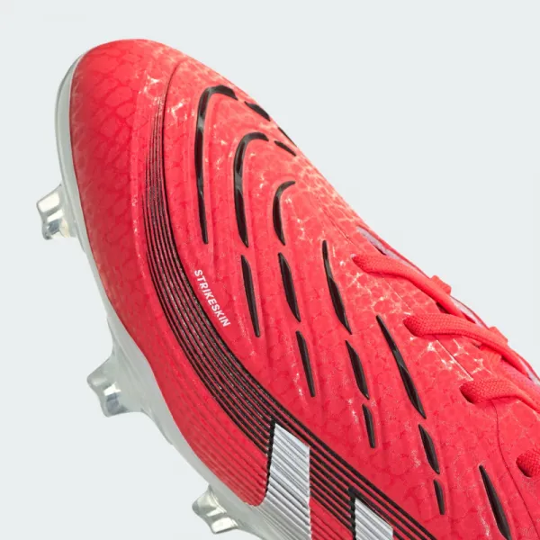 Pánske futbalové kopačky outdoorové ADIDAS Predator Pro M FG lucid red cloud white core black