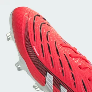 Pánske futbalové kopačky outdoorové ADIDAS Predator Pro M FG lucid red cloud white core black