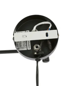 Nástenná lampa čierna nastaviteľná 1xE27 Espera