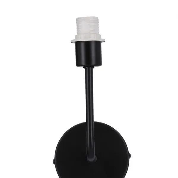 Nástenná lampa Pasteri matná čierna a béžová