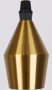 Zlatý kovový prívesok E27 100cm