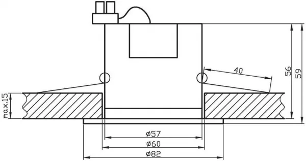 STROPNÉ SVIETIDLO SM-02