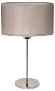 Stolová lampa chróm/strieborná 3 Piano