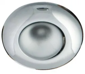 Okrúhle chrómové stropné svietidlo OZS-01