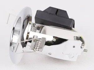 Okrúhle chrómové stropné svietidlo OZS-01