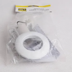 Stropné svietidlo biele okrúhle OZS-01