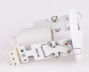 Stropné svietidlo biele okrúhle OZS-01