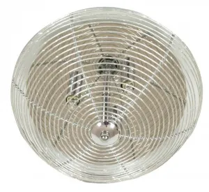 Strieborná okrúhla stropná lampa 5xG9