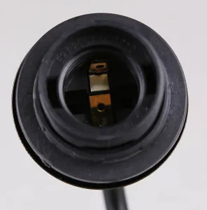 Nástenná lampa čierna/zlaté sklo dymové 1xE27 Unica