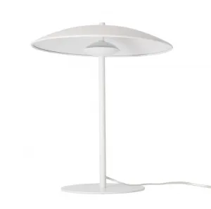 Stolová lampa biela LED 10,5W Lund Ledea